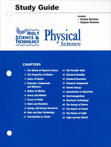 Cover of Holt Science and Technology