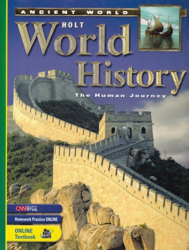 Cover of Holt World History, The Human Journey