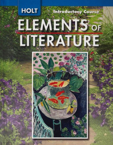 Cover of Elements of Literature