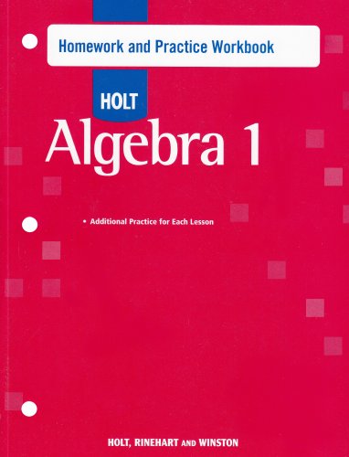 Cover of Algebra 1
