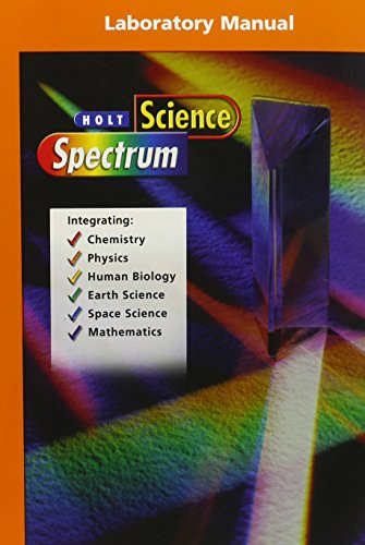 Cover of Holt Spectrum Science Student Lab Manual (Integrating)