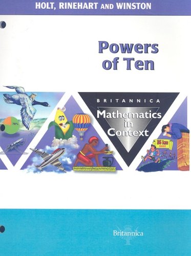Cover of Powers of Ten (Britannica Math in Context)