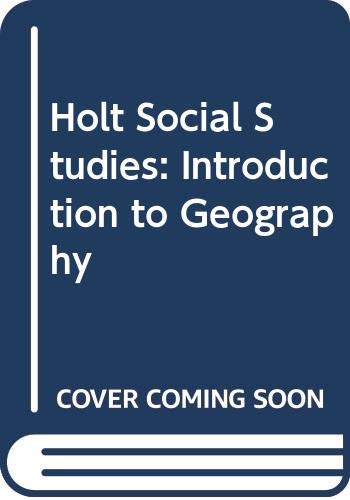 Cover of Holt Social Studies
