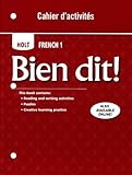 Bien Dit Cahier Dactivites Student Edition Level 1a1b1