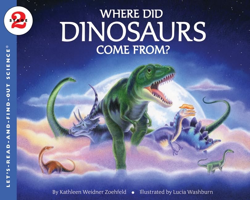 Where Did Dinosaurs Come From? (By: Kathleen Weidner Zoehfeld) cover