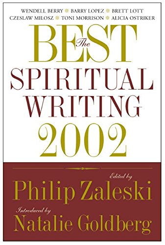 Best Spiritual Writing 2002 (By: Philip Zaleski) cover