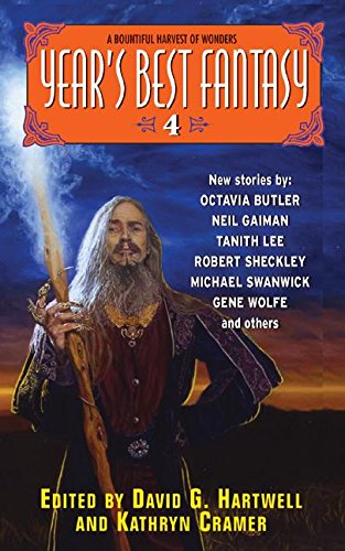 Year's Best Fantasy 4 book cover