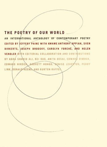 The Poetry of Our World: An International Anthology of Contemporary Poetry book cover