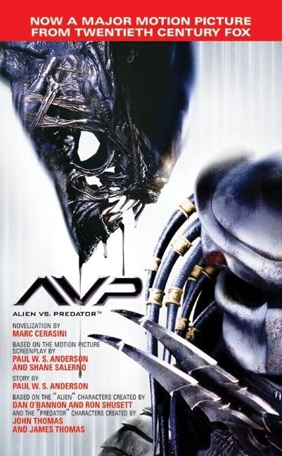 AVP: Alien vs. Predator: The Movie Novelization book cover