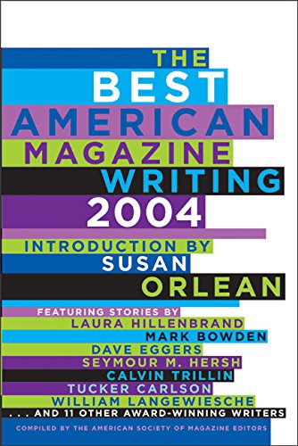 The Best American Magazine Writing 2004 book cover