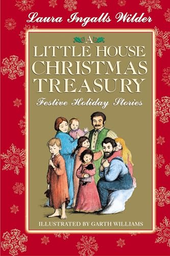 A Little House Christmas Treasury book cover