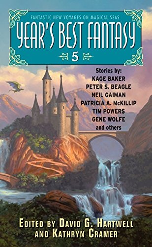 Year's Best Fantasy 5 book cover