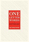 One-Letter Words, a Dictionary