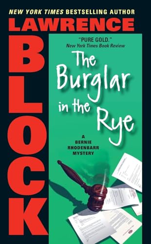 The Burglar in the Rye book cover