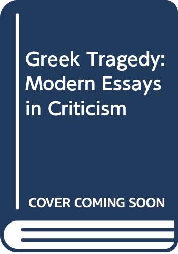 Greek Tragedy book cover