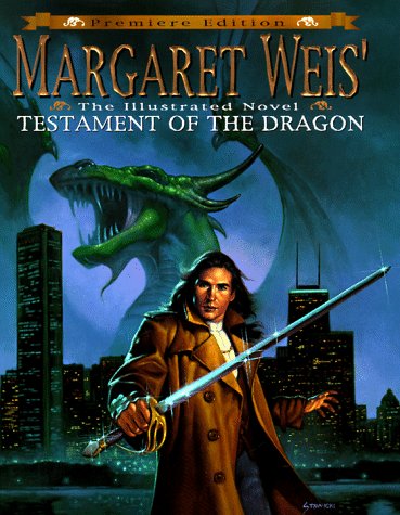 Margaret Weis' Testament of the Dragon (With: David Baldwin) cover