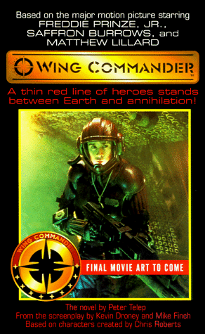 Wing Commander Novelization book cover