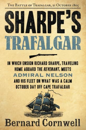 Sharpe's Trafalgar book cover