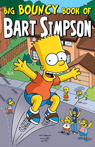 Cover of Big bouncy book of Bart Simpson