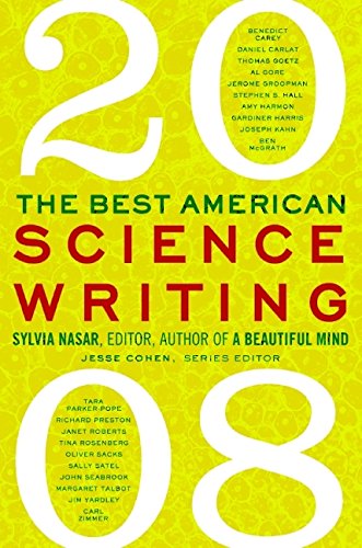 The Best American Science Writing 2008 book cover