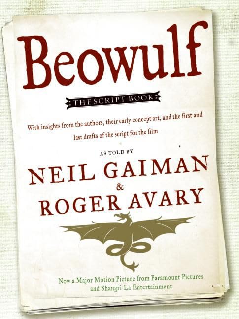 Beowulf: The Script Book book cover