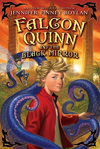 Falcon Quinn and the Black Mirror book cover