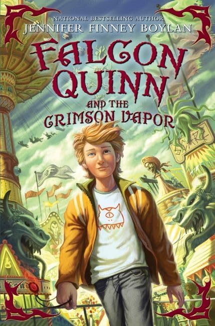 Falcon Quinn and the Crimson Vapor book cover