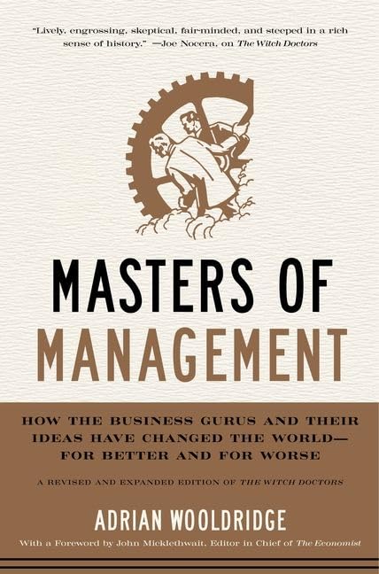 Masters of Management cover