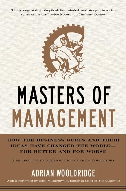 Masters of Management book cover