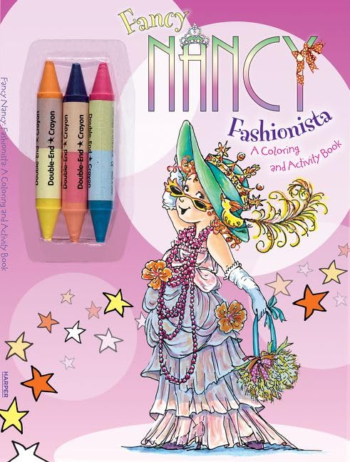 Fashionista: A Coloring and Activity Book cover