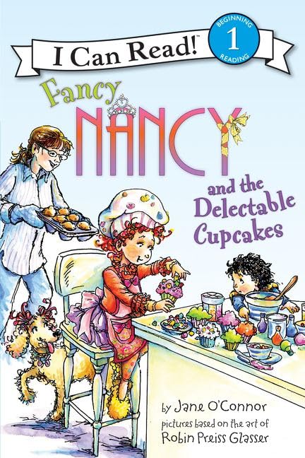 Fancy Nancy and the Delectable Cupcakes book cover