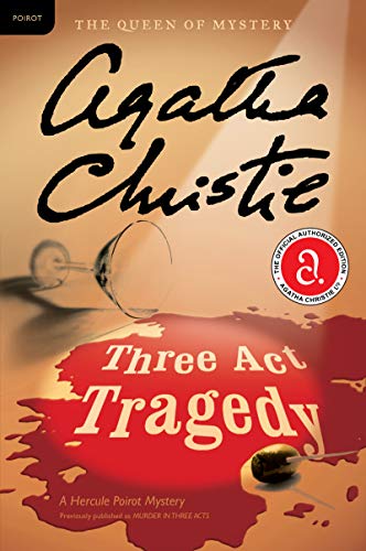 Three Act Tragedy / Murder in Three Acts book cover