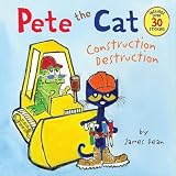 Pete The Cat Construction Destruction Includes Over 30 Stickers