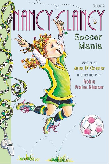 Nancy Clancy, Soccer Mania book cover