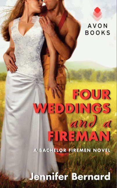 Four Weddings and a Fireman book cover