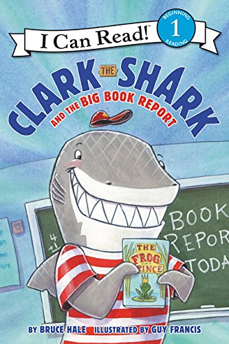 Clark the Shark and the Big Book Report book cover