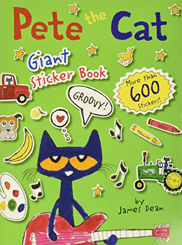 Cover of Pete the Cat Giant Sticker Book