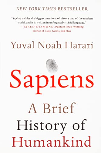 Sapiens: A Brief History of Humankind audiobook cover