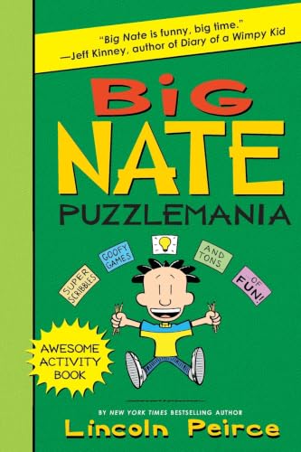 Big Nate Puzzlemania book cover