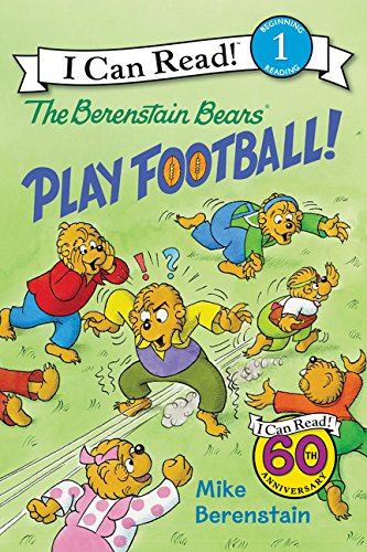 Cover of The Berenstain Bears play football!