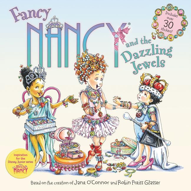 Fancy Nancy and the Dazzling Jewels book cover