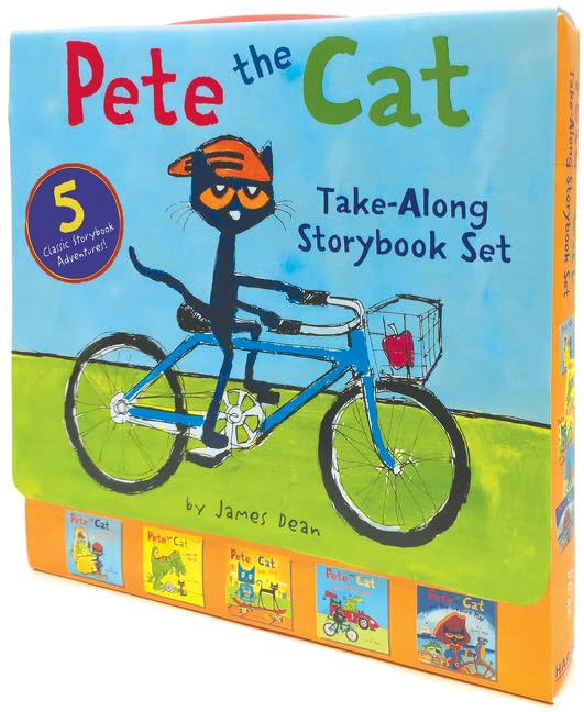 Pete the Cat Take-Along Storybook Set: A Box of 5 Books
