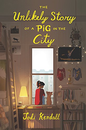 Cover of The unlikely story of a pig in the city