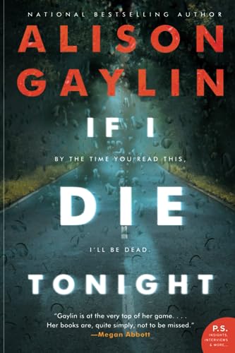 If I Die Tonight book cover