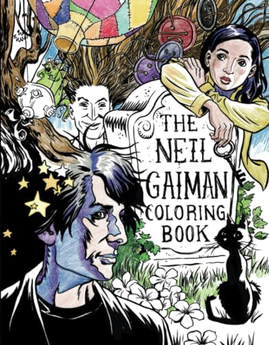 The Neil Gaiman Coloring Book book cover