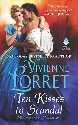 Ten Kisses to Scandal book cover