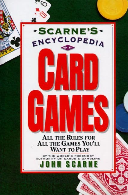 Scarne's Encyclopedia Of Card Games book cover