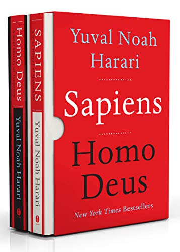 Portada de Sapiens/Homo Deus box set