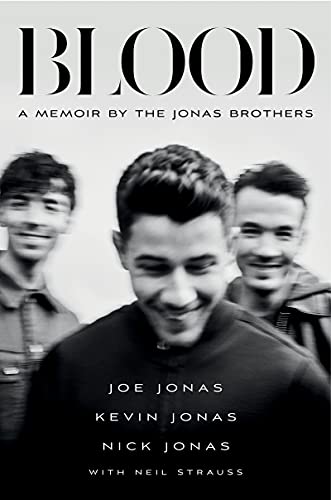 Blood ANZ: A Memoir by the Jonas Brothers book cover
