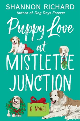Puppy Love at Mistletoe Junction book cover